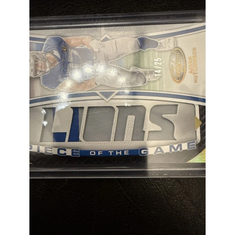 2024 Panini Certified Piece of the Game Aidan Hutchinson Mirror Gold /25💥🔥💥